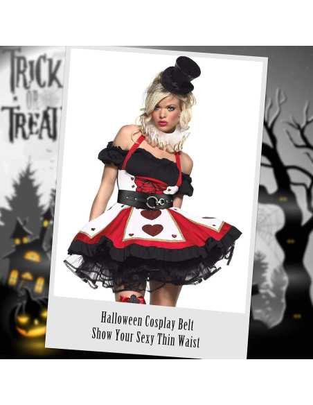 Cinturón Elástico Ancho JASGOOD para Mujeres Halloween 127 cm