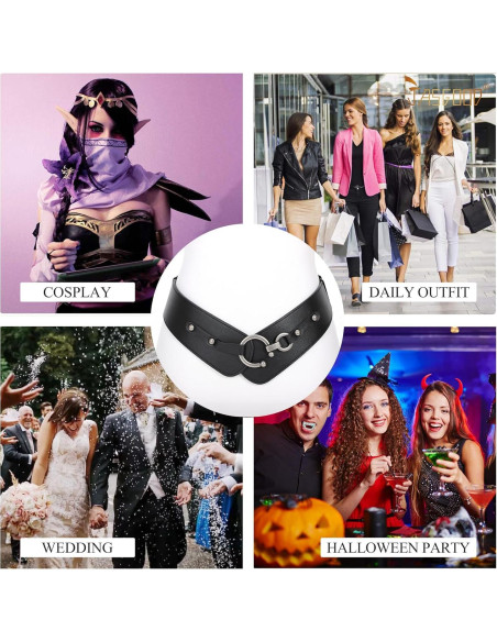 Cinturón Elástico Ancho JASGOOD para Mujeres Halloween 127 cm