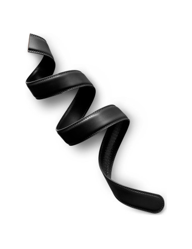 Correa de Cinturón Mission de Cuero Genuino 35mm - Negro