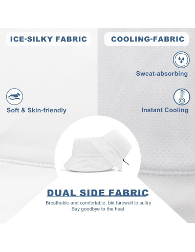 Sombrero de Cubo Sukeen Reversible UPF50+ para Verano