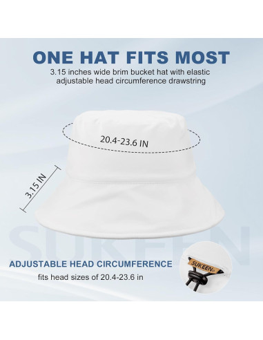 Sombrero de Cubo Sukeen Reversible UPF50+ para Verano