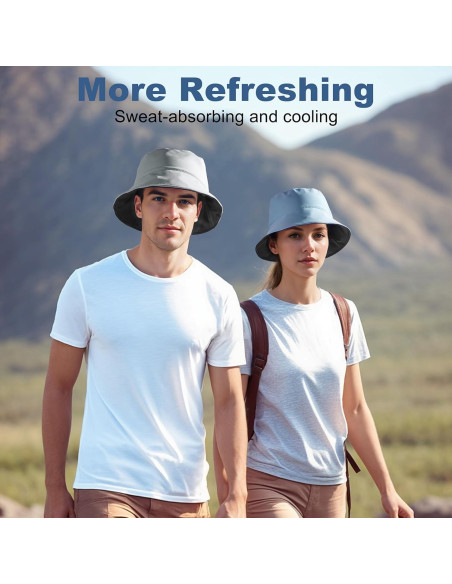 Sombrero de Cubo Sukeen Reversible UPF50+ para Verano