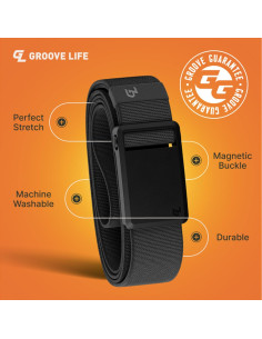 Cinturón de Golf Groove Life Ultra para Hombre - Ajustable y Lavable 2