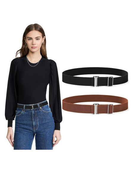 Cinturón Elástico Invisible Sightor para Mujeres - Ajustable 100 cm