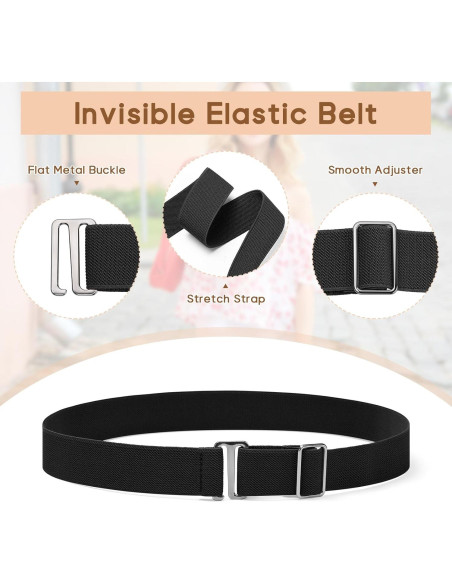 Cinturón Elástico Invisible Sightor para Mujeres - Ajustable 100 cm