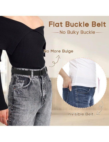 Cinturón Elástico Invisible Sightor para Mujeres - Ajustable 100 cm