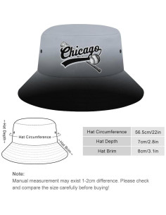 Sombrero de Cubo de Béisbol Gradiente Unisex 100% Poliéster 2