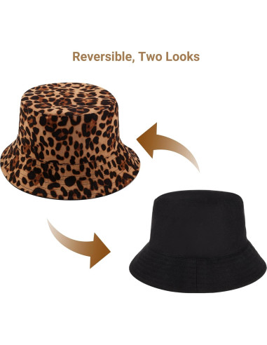 Sombrero de Cubo Reversible Umeepar Unisex 58cm Estampado