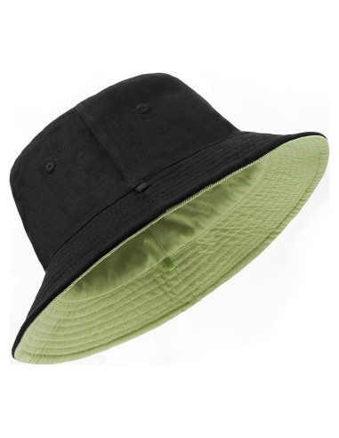 Sombrero de Cubo Reversible Zylioo XXL para Hombre y Mujer