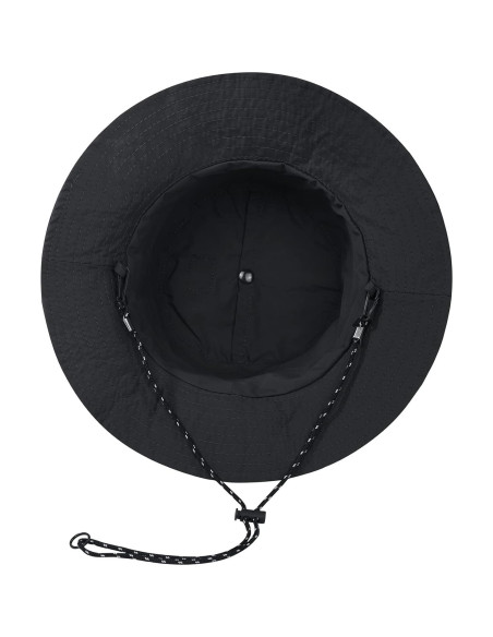 Sombrero de Cubo Impermeable Zando Unisex UPF 50+ Negro