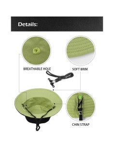 Sombrero de Cubo Reversible Zylioo XXL para Hombre y Mujer 2