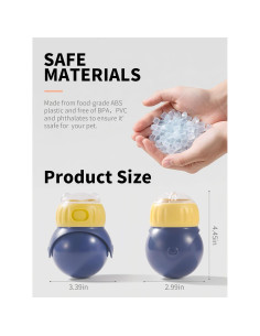 Juguete dispensador de golosinas Dukuueie ATDB para perros 2