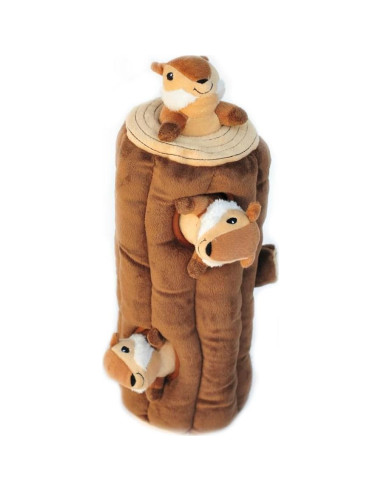 Juguete Interactivo para Perros ZippyPaws Tronco de Ardilla