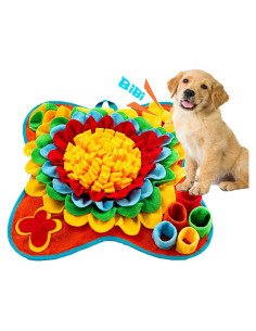 Alfombra de Olfateo para Perros Tesitehi 50.8x50.8cm Antideslizante