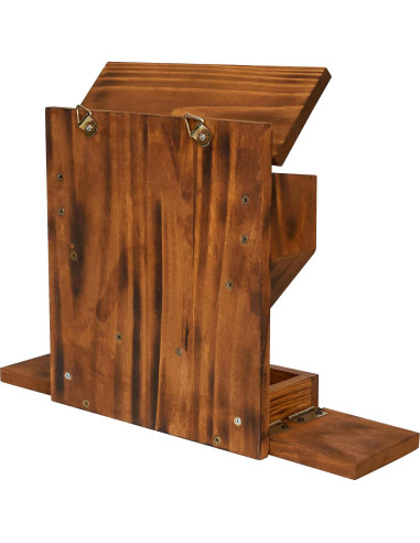 Comedero para Ardillas MIXUMON de Madera 29.5x16.5cm