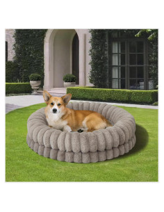 Cama de Perro Donut BALANCE 76 cm Avena Lavable Ortopédica