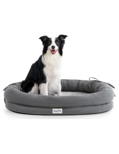 Cama Ortopédica para Perros Grandes Bilypaws X-Large Gris