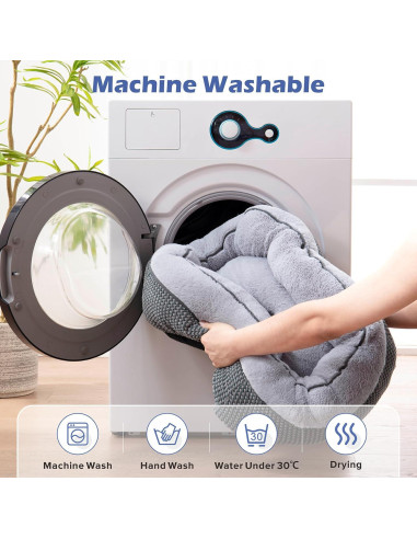 Cama Ortopédica para Perros INVENHO Lavable Tamaño M