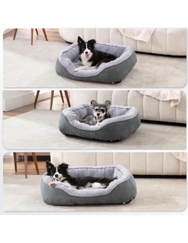 Cama Ortopédica para Perros INVENHO Lavable Tamaño M