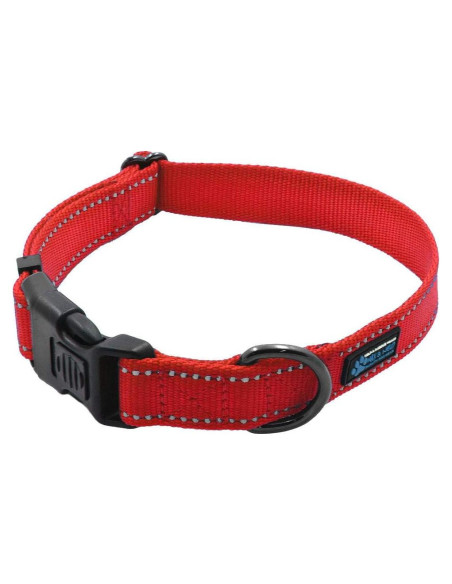 Collar Reflectante para Perro Max y Neo - Grande Rojo