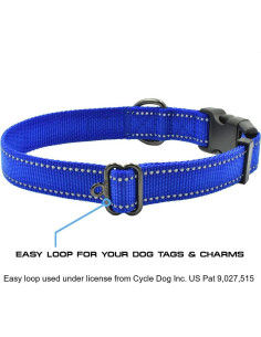 Collar Reflectante para Perro Max y Neo - Grande Rojo 2