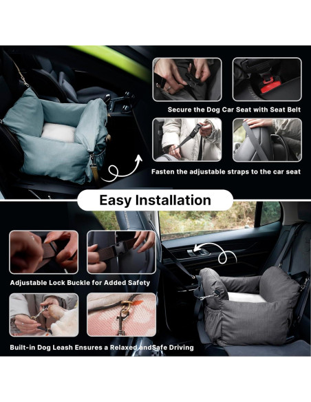 Asiento Elevador para Perros Gulokoka Azul 43x15x15cm hasta 11kg