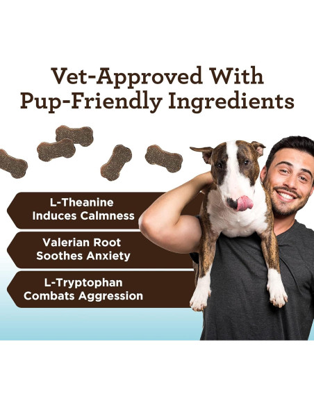 Golosinas Calmantes para Perros VetPro 120 Unidades - Natural