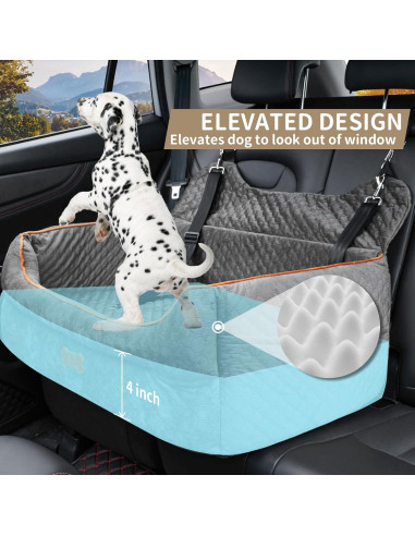 Asiento Elevador para Perros EUHAMS - Espuma Viscoelástica 79x51cm