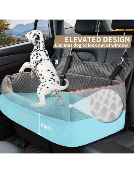 Asiento Elevador para Perros EUHAMS - Espuma Viscoelástica 79x51cm