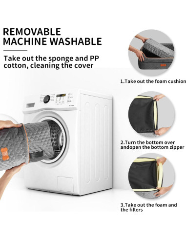 Asiento Elevador para Perros EUHAMS - Espuma Viscoelástica 79x51cm