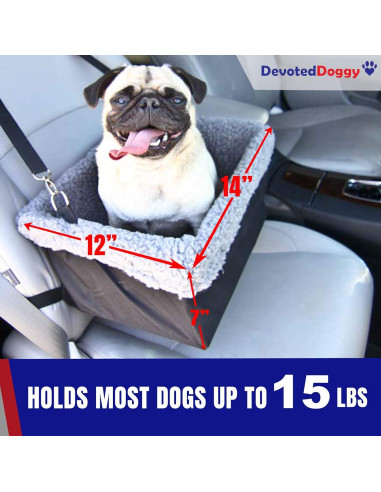 Asiento Elevador para Perros Devoted Doggy 40.6x33x20.3cm