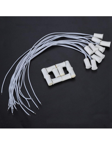 Sensor de Contacto de Puerta y Ventana con Cable Haosie 10pcs