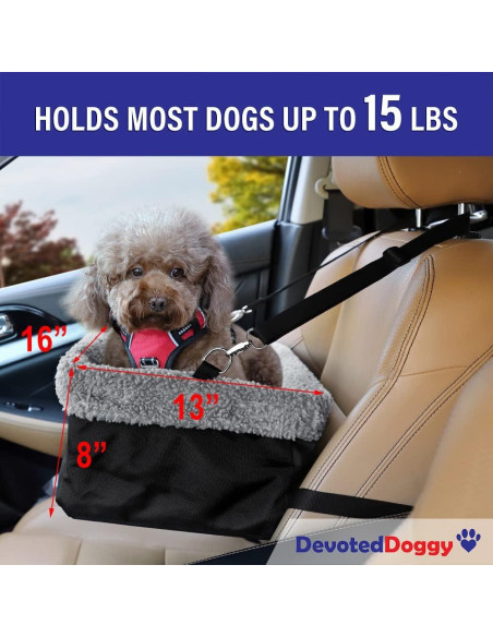 Asiento Elevador para Perros Devoted Doggy 40.6x33x20.3cm