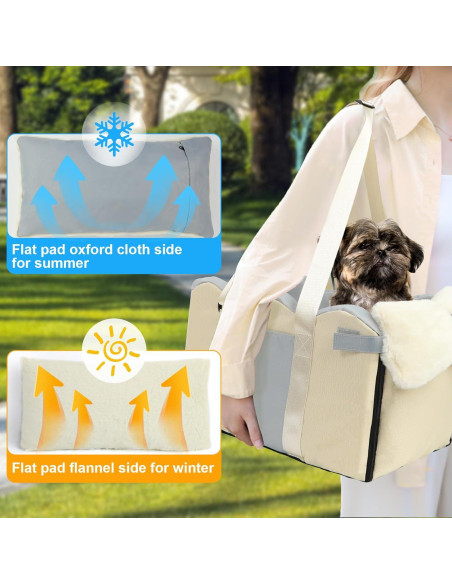 Asiento elevador para perros Wn's Day 45x25x25 cm Caqui