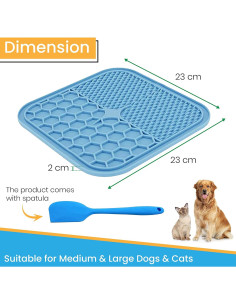 Alfombrilla de Lamer para Perros NpKart - Silicona, 20cm 2