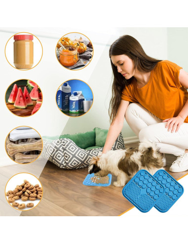 Alfombrilla de Lamer para Perros NpKart - Silicona, 20cm