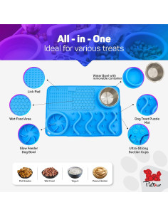 Alfombrilla para Perros PETXUR 28.8x43cm Silicona Antideslizante 2