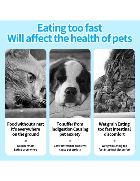 Alfombrilla de Lamer para Perros y Gatos E36 - Alimentación Lenta