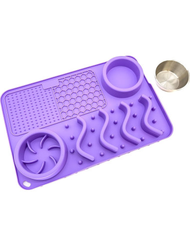 Alfombrilla para Perros PETXUR 28.8x43cm Silicona Antideslizante