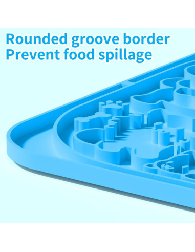 Alfombrilla de Lamer para Perros y Gatos E36 - Alimentación Lenta