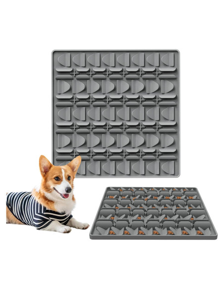 Alfombra de Olfateo para Perros SUPERDESIGN Gris 30x30cm