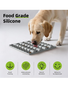 Alfombra de Olfateo para Perros SUPERDESIGN Gris 30x30cm 2