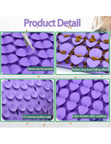 Alfombra de Olfateo Femont para Perros y Gatos L 41.4x41.4cm