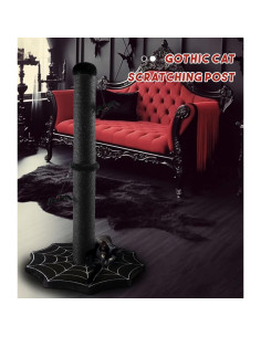 Rascador Gótico para Gatos PuzzlePaw Grande con Juguetes 2