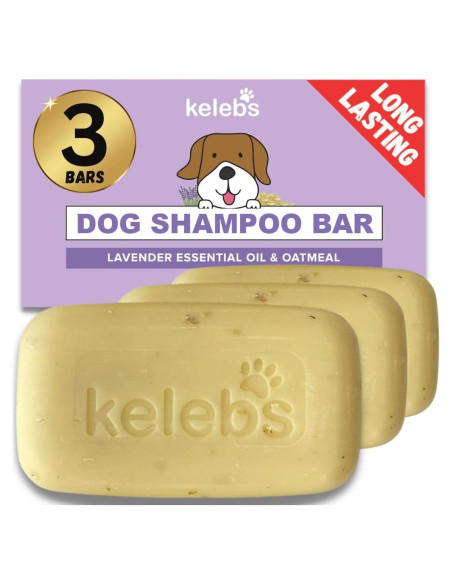 Champú Natural para Perros KELEBS - Piel Sensible 3 Unidades