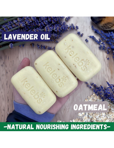 Champú Natural para Perros KELEBS - Piel Sensible 3 Unidades