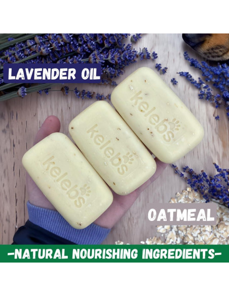 Champú Natural para Perros KELEBS - Piel Sensible 3 Unidades