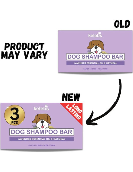 Champú Natural para Perros KELEBS - Piel Sensible 3 Unidades