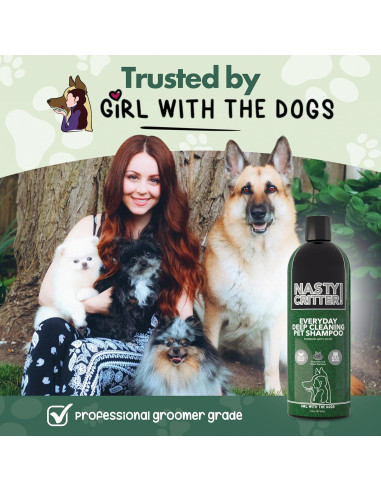 Champú para Perros Nasty Critter! Girl With The Dogs 473 ml