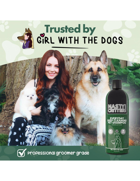Champú para Perros Nasty Critter! Girl With The Dogs 473 ml